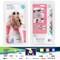 We R Memory Keepers Crop-A-Dile Eyelet and Snap Punch, Pink Gold Handle 60000207
